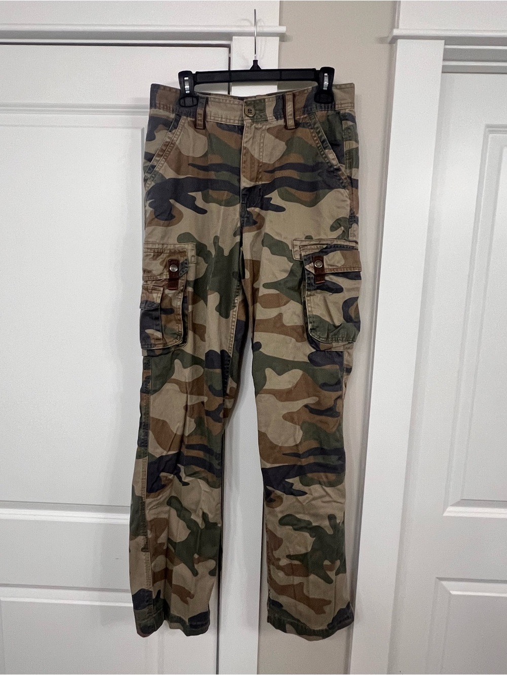 RedHead Men’s Camouflage Cargo Pants - Green/Brown size 32/34